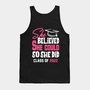 She Believed She Could Class of 2023 Tank Top